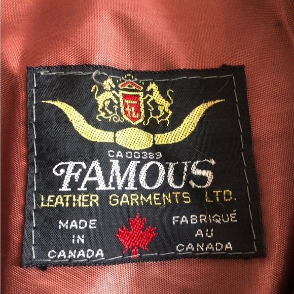 Vintage Boho Brown Leather Jacket Blazer Medium - Picture 6 of 12